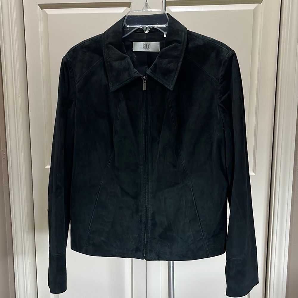 DKNY Suede Jacket - Size 12